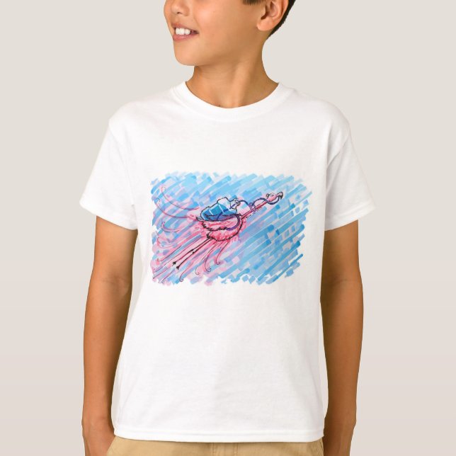 Camiseta Flamenco Hidratado (Anverso)