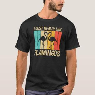 Camiseta Flamenco Lindo Para Hombres Mujeres Flamenco Pájar