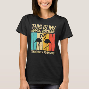 Camiseta Flamenco Lindo Para Hombres Mujeres Pájaro Flamenc