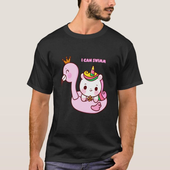 Camiseta flamenco nada caballo lindo (Anverso)