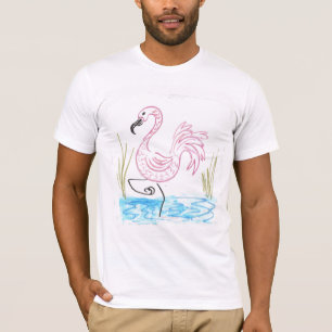 Camiseta Flamenco Rosa #13