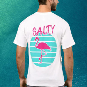 Camiseta Flamenco Rosa por Salty AF