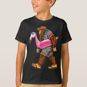 Camiseta Flamenco Sasquatch Pie de Grande Verano nk Flota o