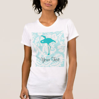 Camiseta Flamenco verde azulado