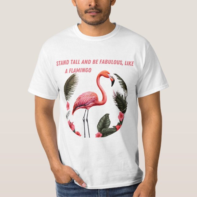 CAMISETA FLAMENCOS (Anverso)
