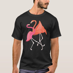 Camiseta Flamencos Rosa De Estilo Guay En Arte De Baile De 