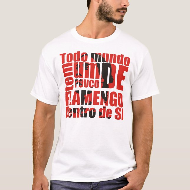 Camiseta Flamengo dentro de si (Anverso)
