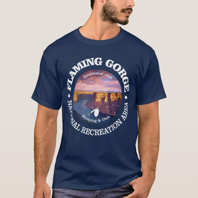 Camiseta Flaming Gorge NRA (rd) (Anverso)
