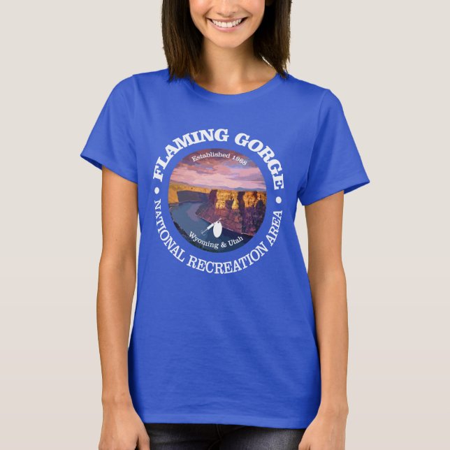Camiseta Flaming Gorge NRA (rd) (Anverso)