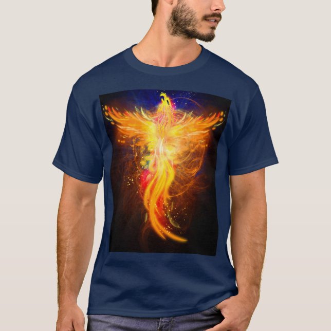 Camiseta Flaming Phoenix (Anverso)