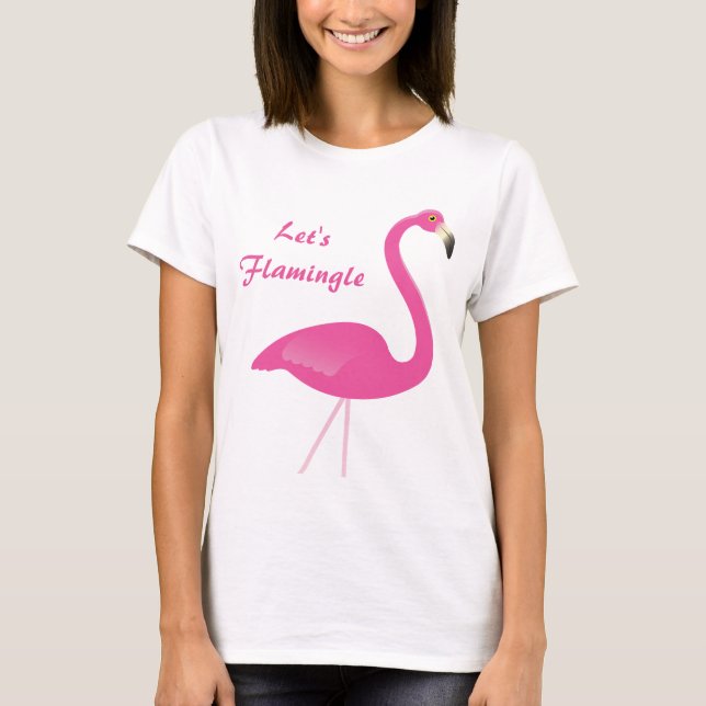 Camiseta Flamingle T Shirt (Anverso)