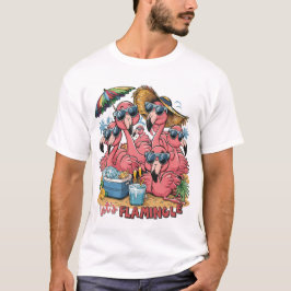 Camiseta Flamingle: Vibes de verano