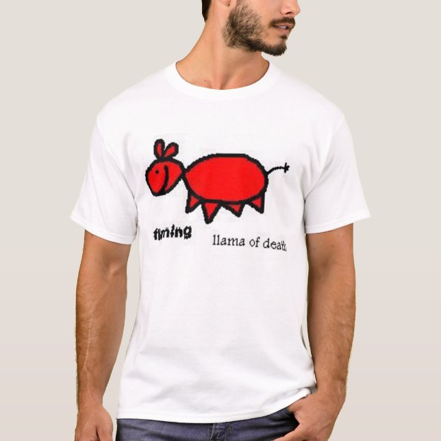 Camiseta flamingllama (Anverso)