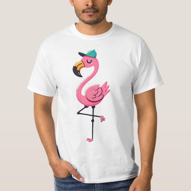 Camiseta Flamingo 1 (Anverso)