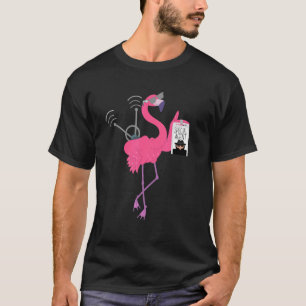 Camiseta Flamingo Agencia De Investigación Agente Especial