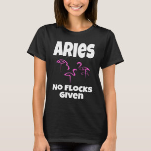 Camiseta Flamingo Aries Que No Hay Bloques Que Digan Humor 
