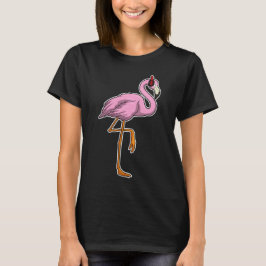 Camiseta Flamingo Auricular Música
