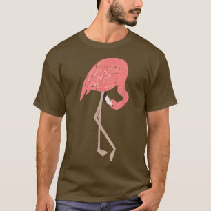 Camiseta Flamingo Beach Tropical Night Sky Guay Animal Love