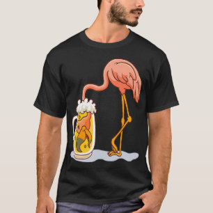 Camiseta Flamingo Bebe Beer1