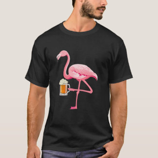 Camiseta Flamingo Beer Beer Beer Fiesta Funny Drinkers Flam