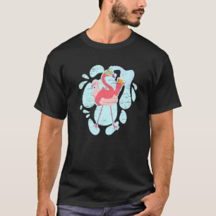 Camiseta Flamingo Beer Beer Ladys Melanin Flamingo