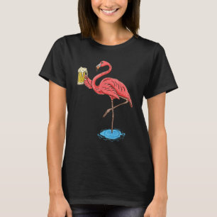 Camiseta Flamingo Beer Beer Pink Flamingo