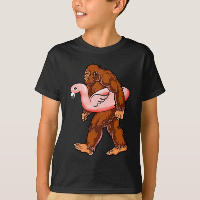 Camiseta Flamingo Bigfoot (Anverso)