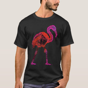 Camiseta Flamingo Bird Animal Artwork Flamingo