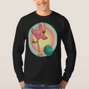 Camiseta Flamingo Bowl Guay Pink Shorebirds Jugador Artwo