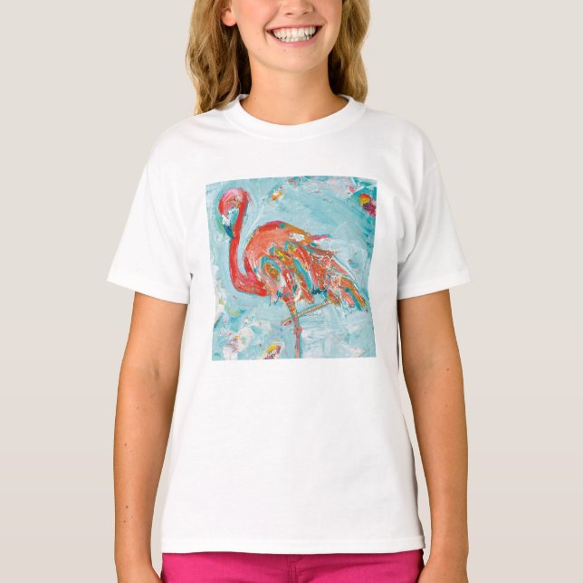 Camiseta Flamingo Bright (Anverso)