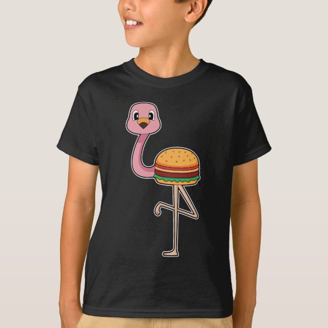 Camiseta Flamingo Burger (Anverso)