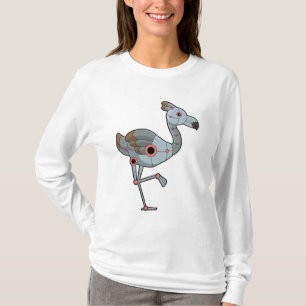 Camiseta Flamingo como Robot