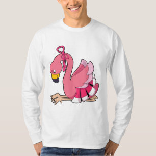 Camiseta Flamingo con cinta