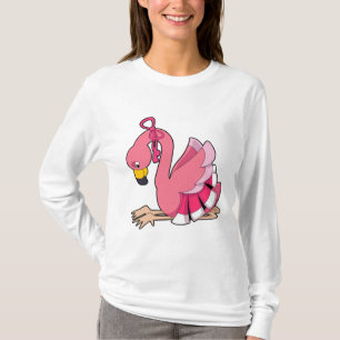 Camiseta Flamingo con cinta