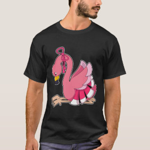 Camiseta Flamingo con cinta