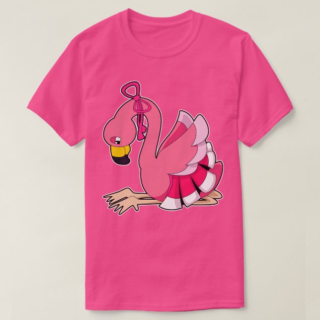 Camiseta Flamingo con cinta (Diseño del anverso)