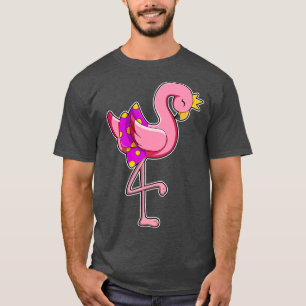Camiseta Flamingo con falda de la corona