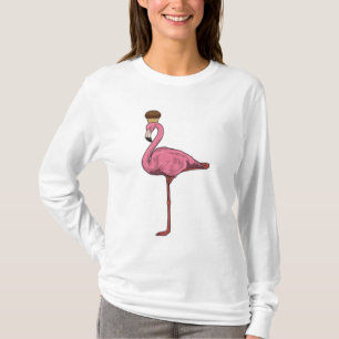 Camiseta Flamingo con Muffin