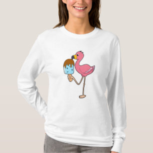 Camiseta Flamingo con Popsicle