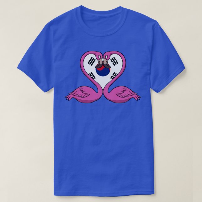 Camiseta Flamingo Corea del Sur (Diseño del anverso)