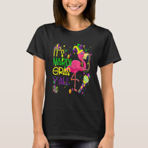 Camiseta Flamingo Cuentas Festival de Nueva Orleans Es Mard