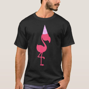 Camiseta Flamingo Cumpleaños Gorra Fiesta Rosa