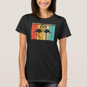 Camiseta Flamingo Cuto Para Mujeres Madre Flamingo