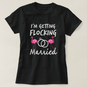 Camiseta Flamingo de mujeres me estoy quedando con la camis