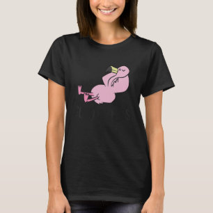 Camiseta Flamingo Durmiente Bien En Las Napas Flamingo