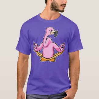 Camiseta Flamingo en el Yoga en una encrucijada