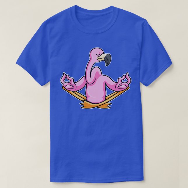 Camiseta Flamingo en el Yoga en una encrucijada (Diseño del anverso)