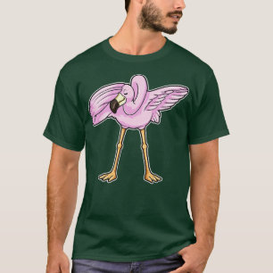 Camiseta Flamingo en Hip Hop Dance Dab
