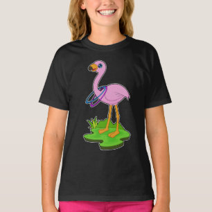 Camiseta Flamingo Fitness Sports Gymnastics
