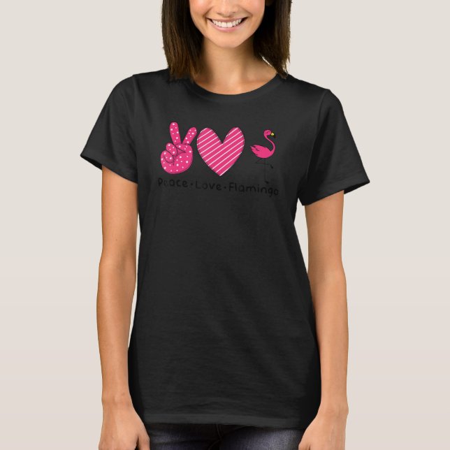 Camiseta Flamingo Flamingo Cute y Guay Flamingo (Anverso)